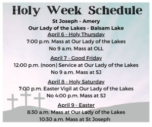 Holy Week Schedule (1)